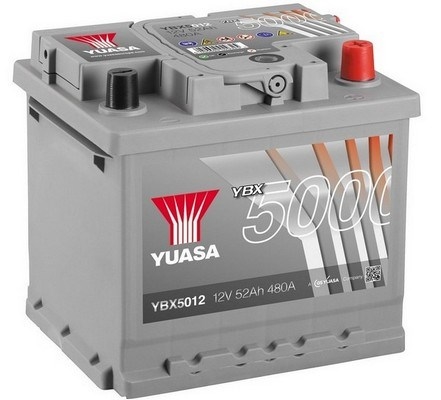 Аккумулятор Yuasa YBX5012 12V 52Ah 480A ETN 0(R+), Yuasa
